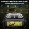 Night Vision Goggles, 4K Night Vision Binoculars Gift for Men Adult, 3" Large Screen, 8X Digital Zoom, Adjustable IR Light, Viewing up to 650FT in Total Darkness, 32GB Card for Camping, Hunting view 2