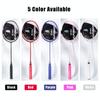 ALPSPORT V5 5U Wave Frame G5 Full Carbon Fiber Max 32Lbs Badminton Racket with Carrying Bag Shock Absorbing Nails, Graphite Padel Racquet for Outdoor Backyard Sports Training (Pink) view 2
