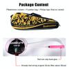 ALPSPORT V5 5U Wave Frame G5 Full Carbon Fiber Max 32Lbs Badminton Racket with Carrying Bag Shock Absorbing Nails, Graphite Padel Racquet for Outdoor Backyard Sports Training (Pink) view 3