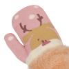 Holiberty Toddler Kids Warm Winter Gloves Cute Infant Baby Boys Girls Thick Fleece Lined Full Finger Ski Snow Gloves Mittens (Pink Elk, Age 2-5 Years) view 4