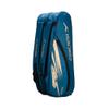 Hundred Cosmogear Badminton Kit-bag (Teal Green, Size: Large) | Double Zipper | Bag with Front Zipper Pocket | Material: Polyester| Padded Back Straps | Easy-Carry Handle view 1