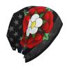Anne Boleyn Tudor Rose Beanie Skull Cap Warm Knit Slouchy Hat for Women Men view 4