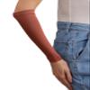 femple Arm Cover | For Muslim Women Islamic Jersey Muslim Arm Cover | Sun UV Protection Hijab Oversleeve (Redwood) view 1