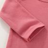 AIZFFZY New to the little cousin crew baby boy outfit infant girl clothes newborn outfits MauveLong 12-18 months view 4