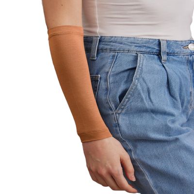 Arm Cover | For Muslim Women Islamic Jersey Muslim Arm Cover | Sun UV Protection Hijab Oversleeve (Lion)