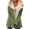 Clearance Women's Oversized Thick Warm Sherpa Fur Lined Denim Trucker Jacket Boyfriend Jean Coat Vintage Loose Jeans view 1