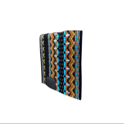 EQUINE OVERSEAS Western Saddle pad Saddle Blanket 100% New-Zealand Wool Show Pad Premium Quality (34 * 40, Super Pad)