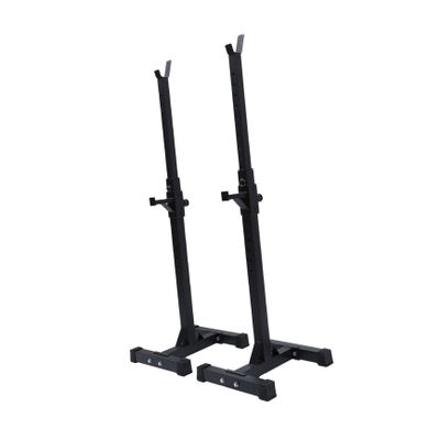 Didiseaon Steel Tube Support Deep Squat Barbell Stand Sports Storage Rack for Home
