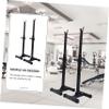 Didiseaon Steel Tube Support Deep Squat Barbell Stand Sports Storage Rack for Home view 2