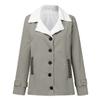 Canbebig Clearance Women's Winter Detachable Hoodie Sherpa Fur Fleece Lined Denim Jean Trucker Jacket Coat Gray view 2
