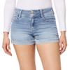 WallFlower Shorts for Women Luscious Curvy Bling Denim 3-Inch Mid-Rise Short- Nash Bling, 17 view 1