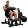 Gronk Fitness Leg Extension and Curl Machine | Plate Loaded Seated Leg Curl & Leg Extension Machine for Home Gym | Adjustable Strength Training Equipment for Quad & Hamstring Isolation view 1