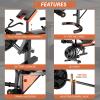 Fostoy Adjustable Weight Bench, Bench Press with Squat Rack, Olympic Weight Bench for Home Gym, Workout Bench with Preacher Curl Pad and Leg Develope for Full-Body Strength Training view 4