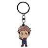 ABYSTYLE - JUJUTSU KAISEN Yuji Itadori Cute PVC Keychain, Multicolored, H. 5,8 cm x L. 3,5 cm