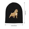 Byoblu American Bully Adult Knitted Hat Beanie Winter Warm Skull Hat - Men Women Black view 2