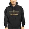 Wright & Ditson NHL Adult Heather Charcoal True Fan Hooded Sweatshirt Unisex - Unisex Cotton Poly Blend - Ultimate Comfort (Las Vegas Golden Knights - Charcoal, Small) view 1