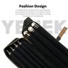 YEUEK Pool Cue Case 3x4,Pool Stick Case 3 Sticks with Accessory Zipper Pockets,Cue Stick Case with Shoulder Strap Handle,Billiard Pool Cue Carrying Case with Large Front Accessory Pocket view 4