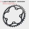 KTKEET 110/130 BCD Chainring 36/38/40/42/44/46/48/50/52/54/56/58/60T 5 Screws Round Narrow Wide Bicycle Chainring for 9/10/11 Speed Road Bike Folding Bicycle (110BCD 36T) view 2