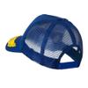 5 Panel Mesh Back Gold Oak Leaves Patch Cap - Royal OSFM view 2