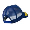 5 Panel Mesh Back Gold Oak Leaves Patch Cap - Royal OSFM view 3