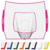 GoSports Team Tone Replacement 7 ft x 7 ft Baseball/Softball Net - Compatible with GoSports Brand 7 ft x 7 ft Baseball Net - Frame Not Included - Pink view 1