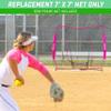 GoSports Team Tone Replacement 7 ft x 7 ft Baseball/Softball Net - Compatible with GoSports Brand 7 ft x 7 ft Baseball Net - Frame Not Included - Pink view 3