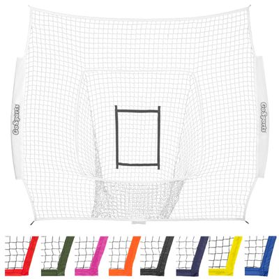 GoSports Team Tone Replacement Baseball/Softball Net - 7 ft x 7 ft - Compatible with GoSports Brand Net - Frame Not Included - White