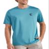 CARIBBEAN JOE Men's Rash Guard, Party Animal Long Sleeve Sun Protection Swim, Beach and Fishing T-Shirt Top, Sage Gray, XX-Large view 1