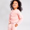 HonestBaby Multipack Pullover Hoodie Sweatshirt Jogger Sweatpant Sets Organic Cotton Baby, Toddler, Boys, Girls, Unisex, Pink, 0-3 Months view 2