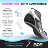 BPS Storm Neoprene Foot Protection (Grey Camo V2, XL) view 3