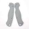 1 Pair Scales Handle Fits for Spyderco C81 Paramilitary 2, CNC Aluminum Handle Patch Sandblasting view 2