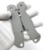 1 Pair Scales Handle Fits for Spyderco C81 Paramilitary 2, CNC Aluminum Handle Patch (Size : Sandblasting) view 2