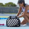 Boulder Bee Premium Pickleball Bags, PickleBall Tote Bag for Women, Womens Hand/Shoulder Gym Bag w Water Bottle Holder, With Racquet/Paddle Holder (Blue Wave) view 2