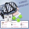 Boulder Bee Premium Pickleball Bags, PickleBall Tote Bag for Women, Womens Hand/Shoulder Gym Bag w Water Bottle Holder, With Racquet/Paddle Holder (Blue Wave) view 3