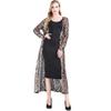 1920s Vintage Sequins Cardigan for Women Dusters Long Open Front Casual Duster for Evening Prom Cocktail Party Holiday Outfits Trench Long Sleeve Coat Dress Blazer Fall Cover Up Summer Gold Black 4XL view 2