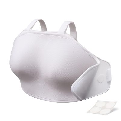 Fencing Chest Protector - Double Soft-Layer Chest Guard for Women - FIE Certificate Plastic Breast Protector - Fencing Gear for Foil Epee Sabre (Women, Small)