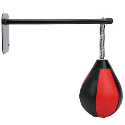 Wall Hanging Boxing Bag Speed Training Hanging Bag Stress Relief Hanging Boxing Bracket Wall Mount Heavy Kits for Home Gym Workout
