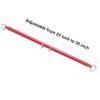 Adjustable 3 in 1 Spreader Bar Set Adjustable Straps Sports Aid Training Fitness Kit Workout Bar,Home Yoga Gym Kit with Fur Flocking Storage Bag (Red) view 4