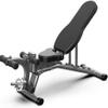Adjustable Weight Bench, Exercise Bench With Leg Extensions And Curls, Flat Incline Bench, Home Gym Strength Training Bench view 1
