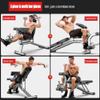 Adjustable Weight Bench, Exercise Bench With Leg Extensions And Curls, Flat Incline Bench, Home Gym Strength Training Bench view 2