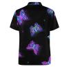 AYUNIX Womens Golf Shirt Butterfly Short Sleeve Tennis Shirt Slim Fit Ladies Golf Polo Shirts Golf Outfits for Women view 2