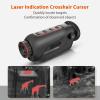 GOYOJO Thermal Monocular for Hunting, 25Hz Handheld Infrared Thermal Scope, with High Sensitivity 256x192 Night Vision Telescope, with Photo, Video Record for Night Fishing, Camping, 2X - 4X view 4