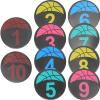 HANABASS Football Training Sign Pads Soccer Training Markers Sports Equipment Digital Logo Plate Soccer Field Markers view 1