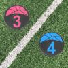 HANABASS Football Training Sign Pads Soccer Training Markers Sports Equipment Digital Logo Plate Soccer Field Markers view 4