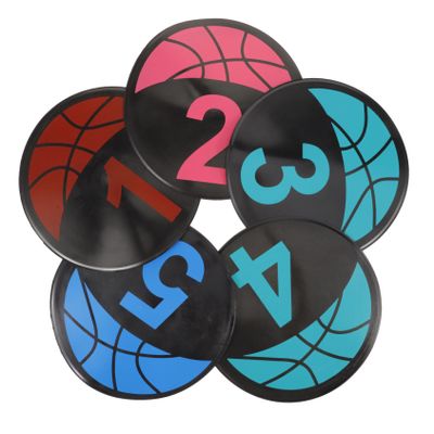 HANABASS Soccer Training Markers Football Training Sign Bright Round Design Long-Term Use Ideal for Boys and Girls Athletes