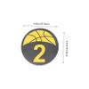 HANABASS Soccer Training Markers Football Training Sign Bright Round Design Long-Term Use Ideal for Boys and Girls Athletes view 3
