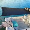 Oceansouth T-Top Extension/Sun Shade/Telescopic Stailness Steel Support Poles - Off White (Size 8 - Length 9.5' x Width 6.5') Shades Sun Shade Canvas Boat Bulk Fishing Accessories Covers Patio Tent view 2