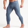 CADMUS Mens Workout Pants Compression Leggings Athletic Pants Muscle Baselayer, Navy Blue, 1124, L view 4
