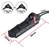 Tactical Modular Dual Wire Three Button Remote Activation Pressure SwitchFor M300/M600 PEQ15 Etc Series Scout Troch FlashlightFor 20mm Rail And M/K Dual System (Crane Laser+Crane Laser Plug BK) view 4
