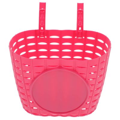 GANAZONO Detachable Front Handlebar Bike Basket for Kids Smooth Plastic Water Scratch Proof